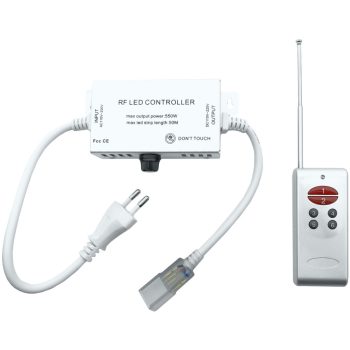   Avide LED Szalag 220V RGB RF Távirányító és Vezérlő 50m LED-szalaghoz