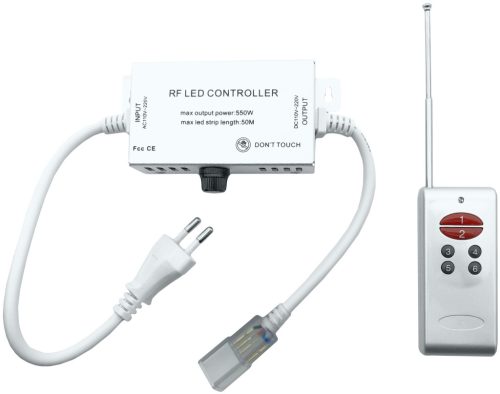 Avide LED Szalag 220V RGB RF Távirányító és Vezérlő 50m LED-szalaghoz