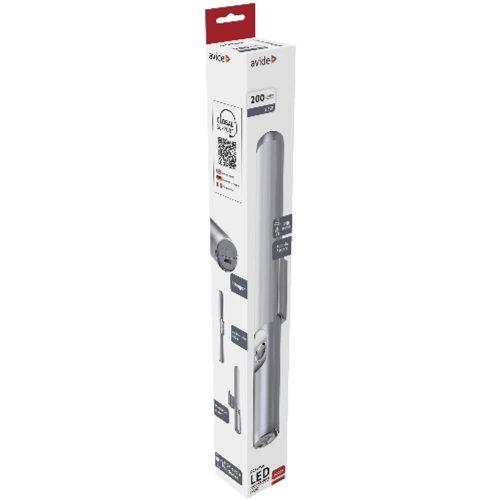 AVIDE Led Akkumulátoros Szekrény Lámpa 2.5W Pir 3000K