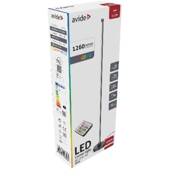AVIDE Led Saroklámpa Digitális Rgb + W Zene Szenzorral