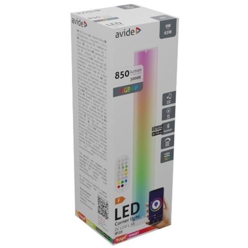 AVIDE Led Saroklámpa Digitális Rgb + 3000K Bt + Zene Szenzorral
