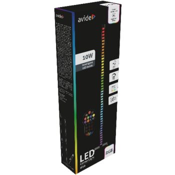   AVIDE Led Saroklámpa Digitális Rgb Zene Szenzorral + Ir Távirányítóval
