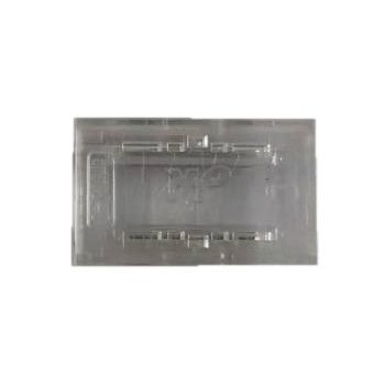   Avide C-LED Szalag 12-24V csatlakozó, forr.mentes, fehér-2eres, 10mm (10 db-os csom.)