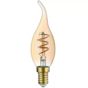 Avide LED Soft Filament gyertya Flame 3W E14 EW 2700K