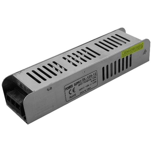 AVIDE Led Szalag 12V 120W Ip20 Slim Tápegység