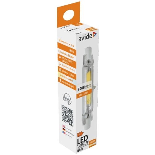 AVIDE Led 5W R7S 16X78Mm Nw 4000K