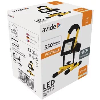 AVIDE Led Reflektor Akkumulátoros 10W Nw 4000K