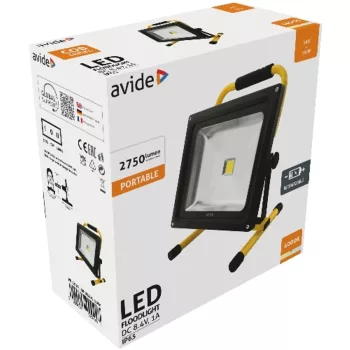 AVIDE Led Reflektor Akkumulátoros 50W Nw 4000K
