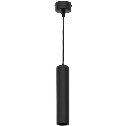 AVIDE Függeszték Gu10 Lámpatest Kerek Fekete 100Mm