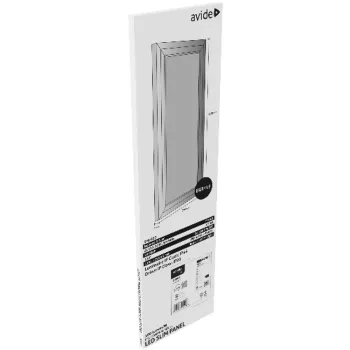  AVIDE Led Panel 300X1200Mm 40W Ww 3000K 100Lm/W Ugr+Ip44 Professional Range
