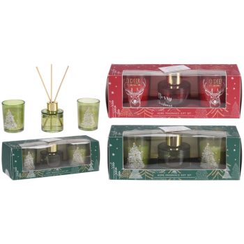 ACC683220 Karácsonyi Illatosító Szett 3db 6cm 2 Féle