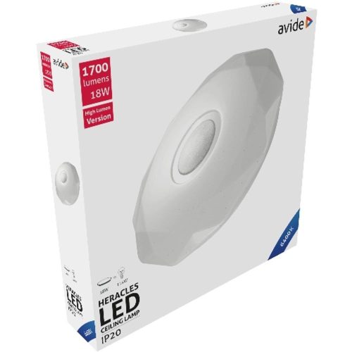 AVIDE Led Mennyezeti Lámpa Heracles 18W 348*66Mm Cw 6400K