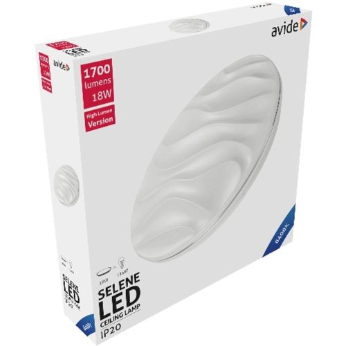 AVIDE Led Mennyezeti Lámpa Selene 18W 330*68Mm Cw 6400K