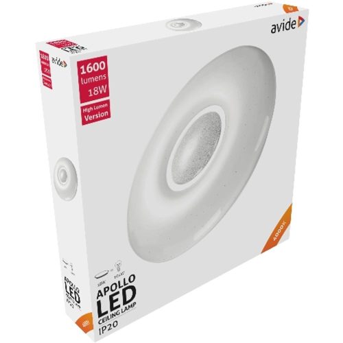 AVIDE Led Mennyezeti Lámpa Apollo 18W 348*62Mm Nw 4000K