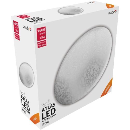AVIDE Led Mennyezeti Lámpa Atlas (Mozaik) 18W 330*100Mm Nw 4000K