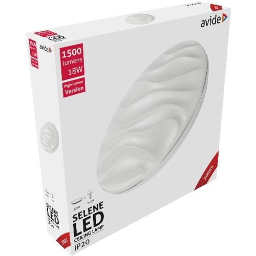 AVIDE Led Mennyezeti Lámpa Selene 18W 330*68Mm Ww 3000K