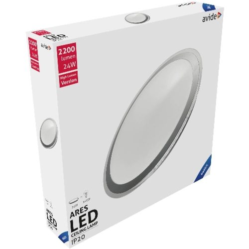 AVIDE Led Mennyezeti Lámpa Ares 24W 430*90Mm Cw 6400K