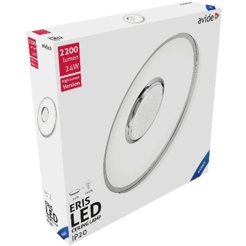AVIDE Led Mennyezeti Lámpa Eris 24W 380*85Mm Cw 6400K