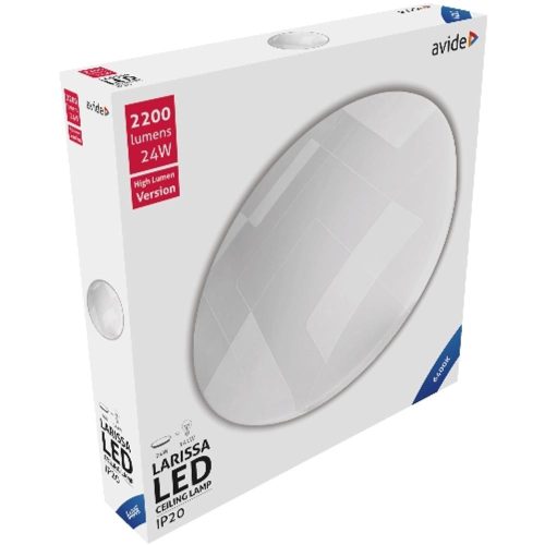 AVIDE Led Mennyezeti Lámpa Larissa 24W 375*70Mm Cw 6400K