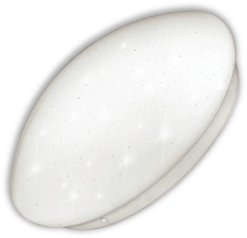 Avide LED Mennyezeti Lámpa Stella (Csillagos) 24W 380*110mm hideg fehér 6400K