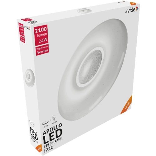 AVIDE Led Mennyezeti Lámpa Apollo 24W 410*70Mm Nw 4000K