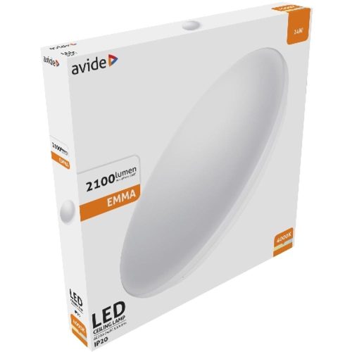AVIDE Led Mennyezeti Lámpa Emma 24W 375*50Mm Nw 4000K