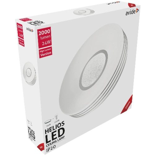 AVIDE Led Mennyezeti Lámpa Helios 24W 380*95Mm Ww 3000K
