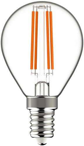 Avide LED Filament Mini gömb 5.9W E14 meleg fehér 2700K Fényerőszabályozható