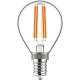 Avide LED Filament Mini gömb 5.9W E14 meleg fehér 2700K Fényerőszabályozható