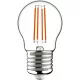 Avide LED Filament Mini gömb 5.9W E27 természetes fehér 4000K Fényerőszabályozható