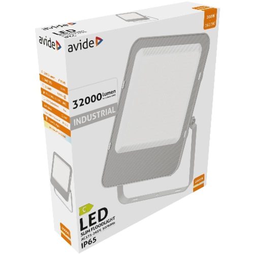 AVIDE Led Reflektor Ipari Smd 200W Nw 4000K 160Lm/W