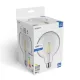 Avide Value LED G125 Filament gömb E27 12W hideg fehér 6400K
