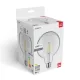 Avide Value LED G125 Filament gömb E27 12W meleg fehér 3000K