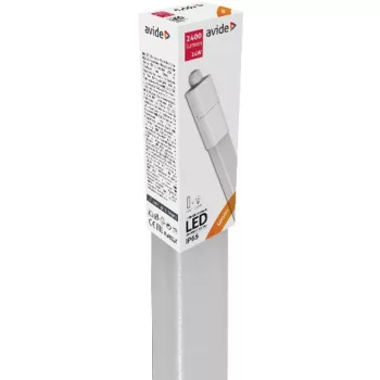   AVIDE Led Nano Lámpatest Sorolható 1200Mm 24W 4000K Nw Ip65