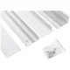 AVIDE Led Panel Mennyezetre Rögzíthető Keret 300X600Mm