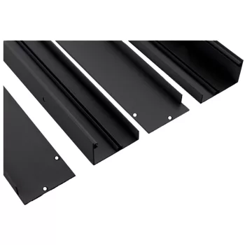   Avide LED Panel Mennyezetre Rögzíthető Kiemelő Keret 600x600mm Fekete
