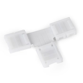   Avide LED Szalag 12-24V T elosztó elem, forr.mentes, CCT-3 eres, 10mm (10 db-os csom.)