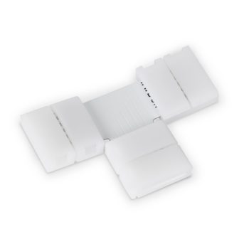   Avide LED Szalag 12-24V T elosztó elem, forr.mentes, RGB+CCT-6 eres, 12mm (10 db-os csom.)