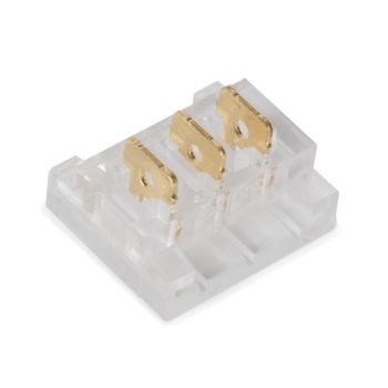   Avide LED Szalag 12-24V csatlakozó, forr.mentes, CCT-3 eres, 10mm (10 db-os csom.)