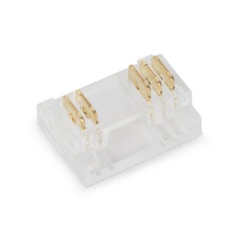   Avide C-LED Szalag 12-24V csatlakozó, forr.mentes, RGB+W-5 eres, 12mm (10 db-os csom.)