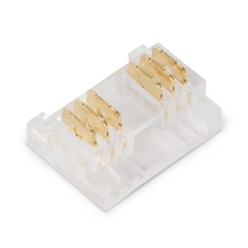   Avide C-LED Szalag 12-24V csatlakozó, forr.mentes, RGB+CCT-6 eres, 12mm (10 db-os csom.)