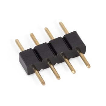   Avide LED Szalag 12-24V toldó, RGB-4 eres, 10mm (10 db-os csom.)