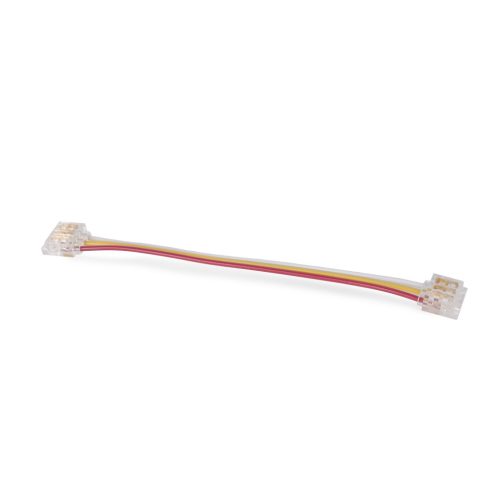 Avide LED Szalag 12-24V toldó, forr.mentes, CCT-3 eres, 10mm/100mm (10 db-os csom.)