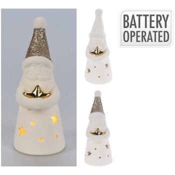 ALX630900 Mikulás Dísz Porcelán 2 féle