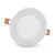 Avide LED Beépíthető Kerek Mennyezeti Lámpa ALU 6W CCT IP44/IP44