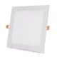 Avide LED Beépíthető Négyzetes Mennyezeti Lámpa ALU 18W CCT IP44/IP44