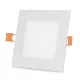 Avide LED Beépíthető Négyzetes Mennyezeti Lámpa ALU 6W CCT IP44/IP44