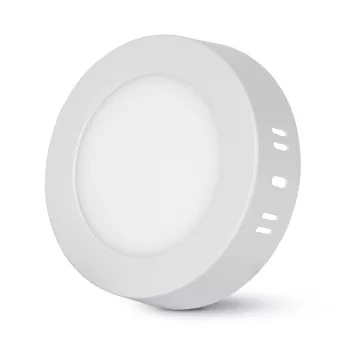   Avide LED Falra Szerelhető Kerek Mennyezeti Lámpa ALU 6W CCT IP44/IP20