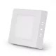 Avide LED Falra Szerelhető Négyzetes Mennyezeti Lámpa ALU 6W CCT IP44/IP20