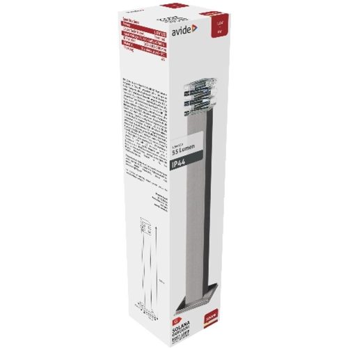 AVIDE Kültéri Álló Lámpa Solana Led 1.5W Ww 500Mm Ip44 Szatén Nikkel